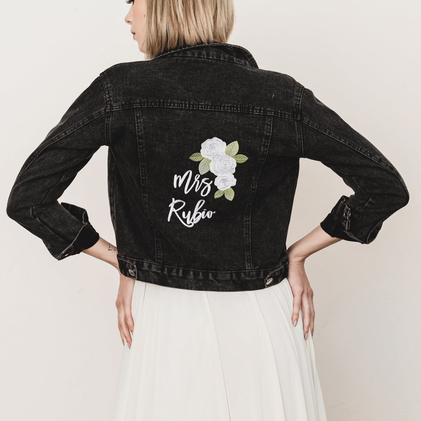 Lucky in Love Denim Jacket for Brides