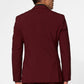 Burgundy Wedding Suit