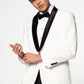 White and Black Wedding Tux